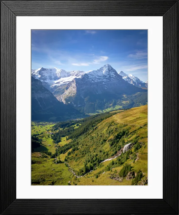 Framed Print : Grindelwald First, Grindelwald, Berner Oberland, Switzerland Framed Print : Grindelwald First, Grindelwald, Berner Oberland, Switzerland