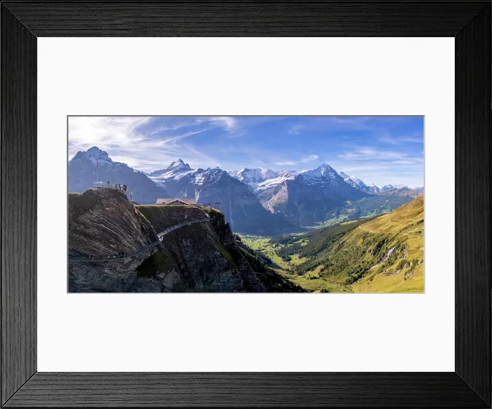 Framed Print : Grindelwald First, Grindelwald, Berner Oberland, Switzerland Framed Print : Grindelwald First, Grindelwald, Berner Oberland, Switzerland