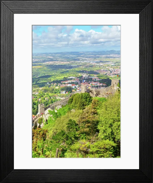 Framed Print : Castelo dos Mouros (Castle of the Moors), Sintra, Portugal Framed Print : Castelo dos Mouros (Castle of the Moors), Sintra, Portugal