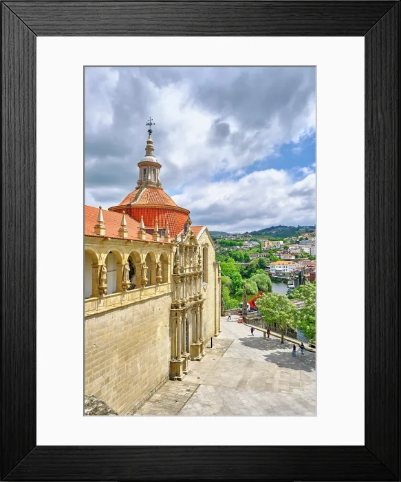 Framed Print : The church and convent of S£o Gonçalo, dating back to the XVI century. Amarante, Portugal Framed Print : The church and convent of S£o Gonçalo, dating back to the XVI century. Amarante, Portugal