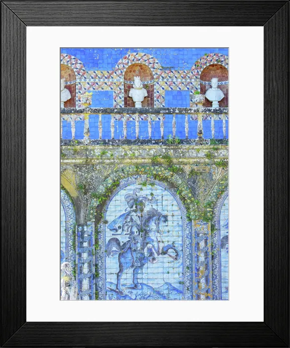 Framed Print : Palace of the Marquises of Fronteira, Lisbon, Portugal Framed Print : Palace of the Marquises of Fronteira, Lisbon, Portugal