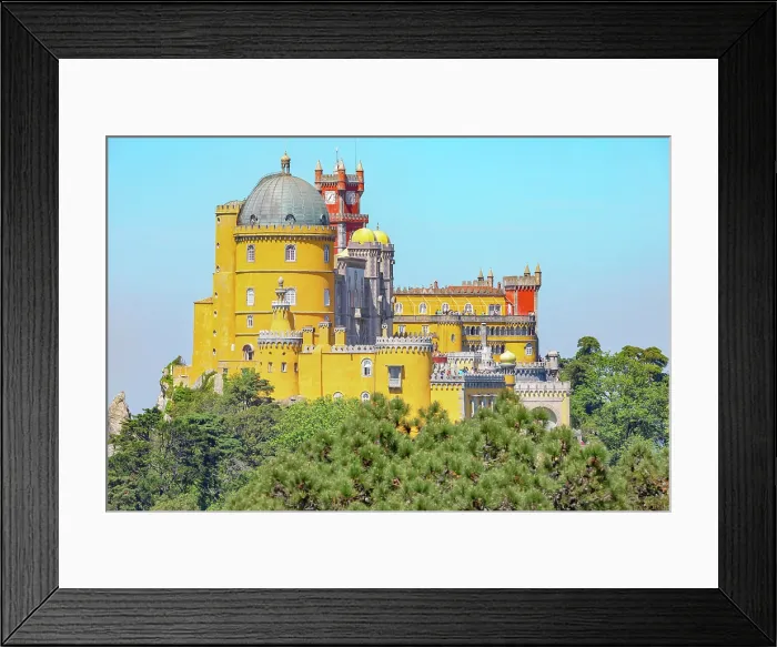 Framed Print : Pena Palace, Sintra, Portugal