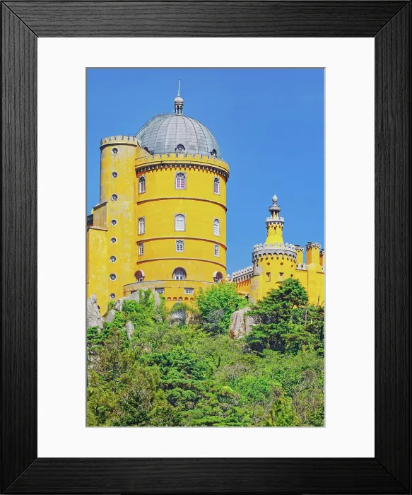 Framed Print : Pena Palace, Sintra, Portugal Framed Print : Pena Palace, Sintra, Portugal