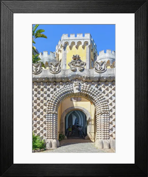 Framed Print : Pena Palace, Sintra, Portugal Framed Print : Pena Palace, Sintra, Portugal