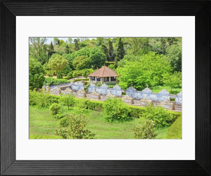 Framed Print : Queluz National Palace gardens, Queluz, Lisbon, Portugal Framed Print : Queluz National Palace gardens, Queluz, Lisbon, Portugal