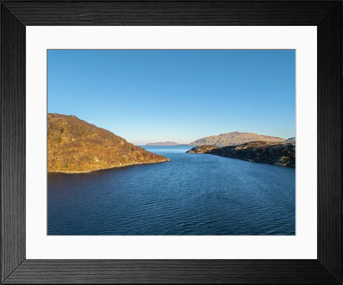 Framed Print : Loch na Droma Buidhe, Oronsay, Scotland, UK Framed Print : Loch na Droma Buidhe, Oronsay, Scotland, UK