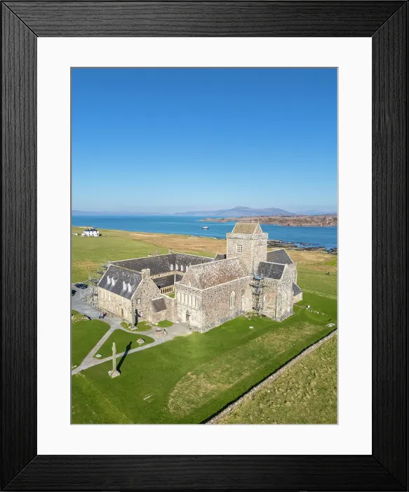 Framed Print : Iona Abbey, Isle of Iona, Scotland, UK Framed Print : Iona Abbey, Isle of Iona, Scotland, UK