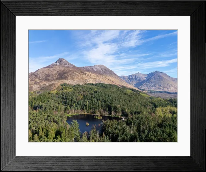 Framed Print : GlenCoe Lochan, Scotland, UK