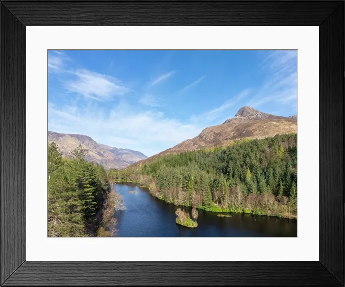 Framed Print : GlenCoe Lochan, Scotland, UK Framed Print : GlenCoe Lochan, Scotland, UK
