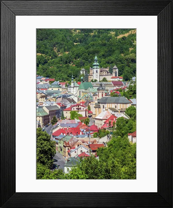 Framed Print : Banska Stiavnica, Banska Bystrica, Slovakia Framed Print : Banska Stiavnica, Banska Bystrica, Slovakia