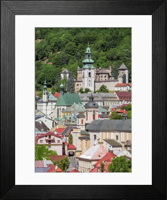 Framed Print : Banska Stiavnica, Banska Bystrica, Slovakia Framed Print : Banska Stiavnica, Banska Bystrica, Slovakia