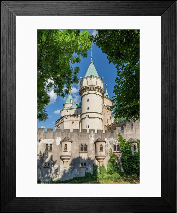 Framed Print : Bojnice Castle, Bojnice, Trencin, Slovakia Framed Print : Bojnice Castle, Bojnice, Trencin, Slovakia