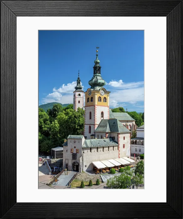 Framed Print : Castle, Banska Bystrica, Slovakia