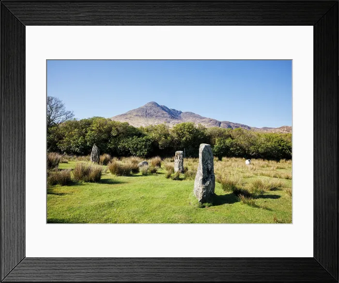 Framed Print : Stone circle, Lochbuie, Isle of Mull, Scotland, UK Framed Print : Stone circle, Lochbuie, Isle of Mull, Scotland, UK