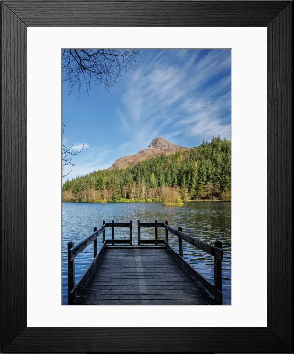 Framed Print : GlenCoe Lochan, Scotland, UK Framed Print : GlenCoe Lochan, Scotland, UK