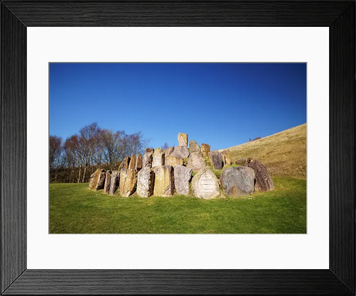 Framed Print : Crawick Multiverse, Upper Nithsdale, Scotland, UK