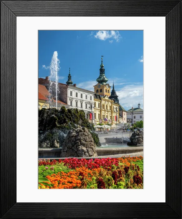 Framed Print : Slovak National Uprising Square (SNP), Banska Bystrica, Slovakia Framed Print : Slovak National Uprising Square (SNP), Banska Bystrica, Slovakia