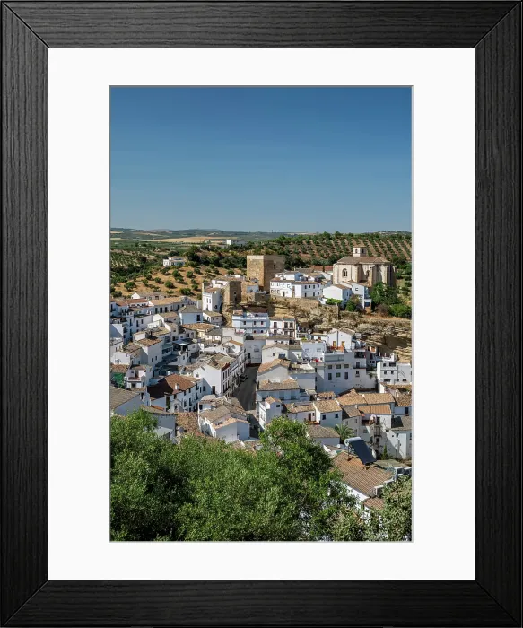 Framed Print : Setenil de las Bodegas, Andalusia, Spain Framed Print : Setenil de las Bodegas, Andalusia, Spain