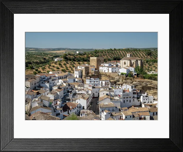 Framed Print : Setenil de las Bodegas, Andalusia, Spain Framed Print : Setenil de las Bodegas, Andalusia, Spain