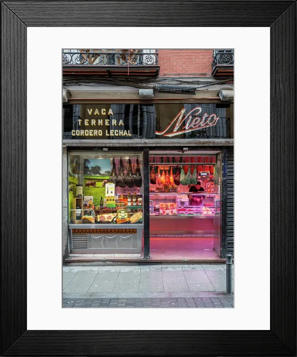 Framed Print : Old grocery store in Lavapies quarter, Madrid, Spain Framed Print : Old grocery store in Lavapies quarter, Madrid, Spain