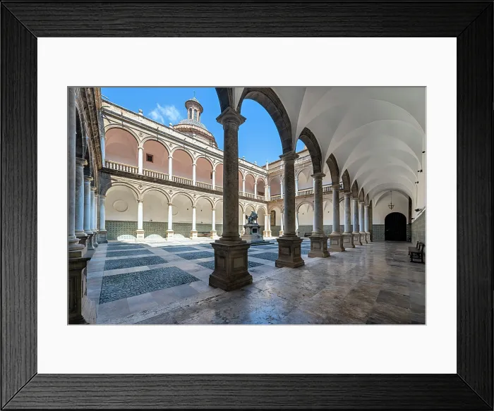Framed Print : Cloister, Real Colegio Seminario del Corpus Christi (Royal College and Seminary of Corpus Christi), Valencia, Valencian Community, Spain Framed Print : Cloister, Real Colegio Seminario del Corpus Christi (Royal College and Seminary of Corpus Christi), Valencia, Valencian Community, Spain