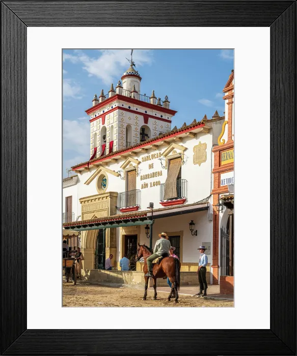 Framed Print : Horseman, Romeria de El Rocio pilgrimage, El Rocio, Huelva, Andalusia, Spain Framed Print : Horseman, Romeria de El Rocio pilgrimage, El Rocio, Huelva, Andalusia, Spain