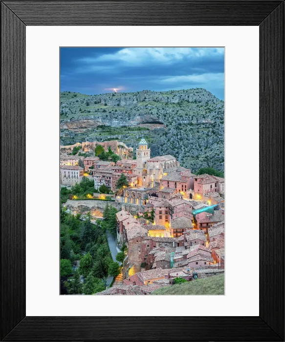 Framed Print : Albarracin, Aragon, Spain Framed Print : Albarracin, Aragon, Spain