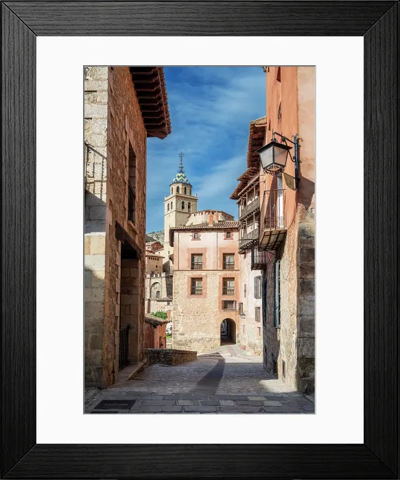 Framed Print : Albarracin, Aragon, Spain Framed Print : Albarracin, Aragon, Spain