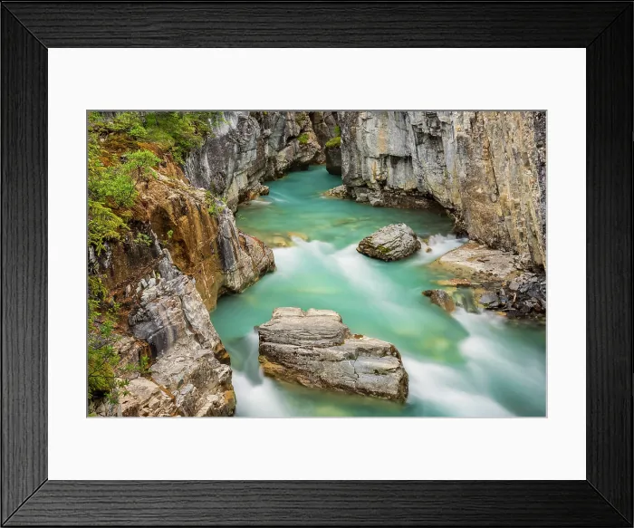 Framed Print : Tokumn Creek in Marble Canyon, Kootenay National Park, Alberta, Canada Framed Print : Tokumn Creek in Marble Canyon, Kootenay National Park, Alberta, Canada