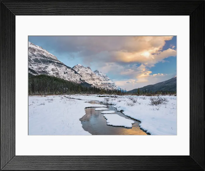 Framed Print : Sunset from Graveyard Flats, Banff National Park, Alberta, Canada Framed Print : Sunset from Graveyard Flats, Banff National Park, Alberta, Canada