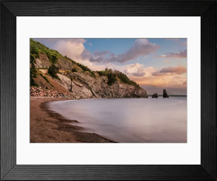 Framed Print : Sunset over Cape Breton Highlands National Park, Cape Breton Island, Nova Scotia, Canada Framed Print : Sunset over Cape Breton Highlands National Park, Cape Breton Island, Nova Scotia, Canada