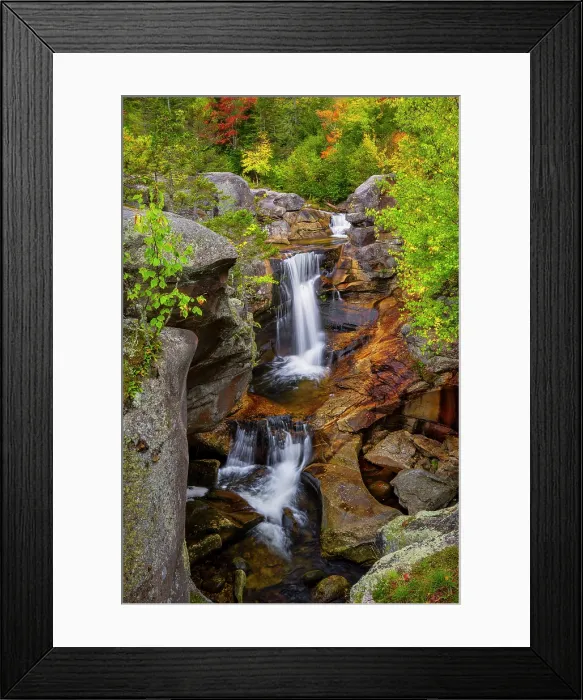 Framed Print : Autumn at Screw Auger Falls, Grafton Notch State Park, Maine, USA Framed Print : Autumn at Screw Auger Falls, Grafton Notch State Park, Maine, USA