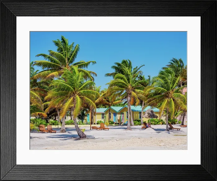 Framed Print : Waterfront of San Pedro Town, Ambergris Caye, Belize District, Belize Framed Print : Waterfront of San Pedro Town, Ambergris Caye, Belize District, Belize