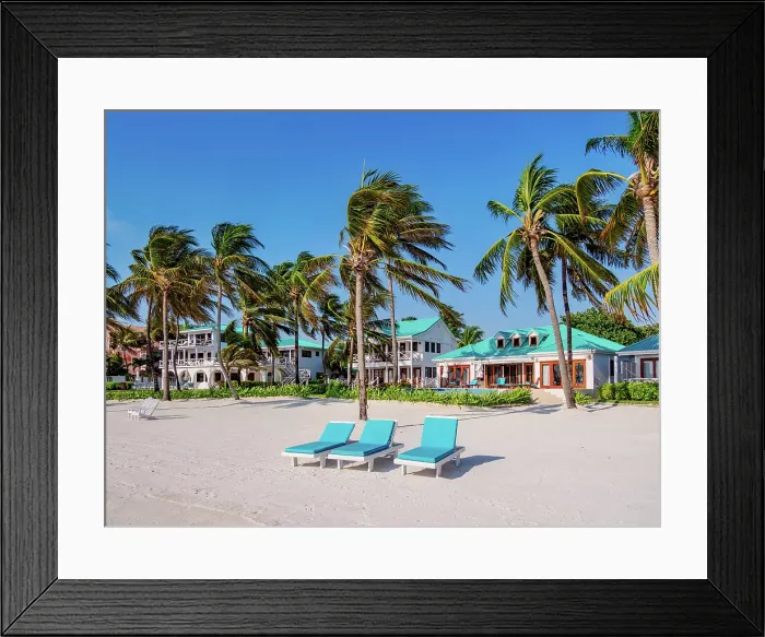 Framed Print : Victoria House Resort at the waterfront of San Pedro Town, Ambergris Caye, Belize District, Belize Framed Print : Victoria House Resort at the waterfront of San Pedro Town, Ambergris Caye, Belize District, Belize