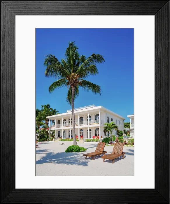 Framed Print : Tara Del Sol Resort at the waterfront of San Pedro Town, Ambergris Caye, Belize District, Belize Framed Print : Tara Del Sol Resort at the waterfront of San Pedro Town, Ambergris Caye, Belize District, Belize