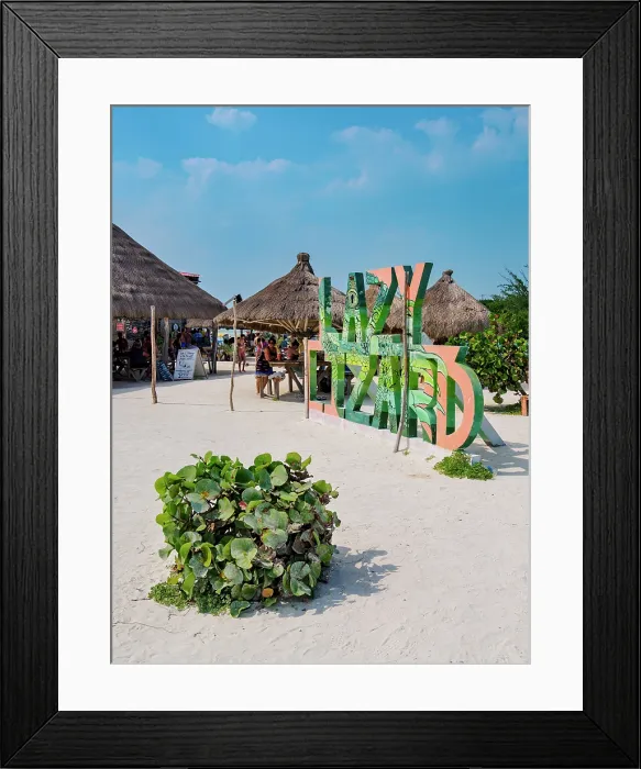 Framed Print : The Lazy Lizard Bar and Grill, The Split, Caye Caulker, Belize District, Belize Framed Print : The Lazy Lizard Bar and Grill, The Split, Caye Caulker, Belize District, Belize