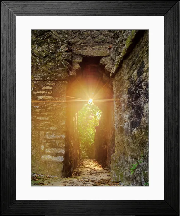 Framed Print : Corbelled arch passageway at sunset, Cahal Pech Archaeological Reserve, San Ignacio, Cayo District, Belize Framed Print : Corbelled arch passageway at sunset, Cahal Pech Archaeological Reserve, San Ignacio, Cayo District, Belize