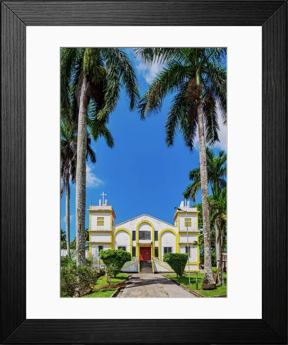 Framed Print : Sacred Heart Parish Church, San Ignacio, Cayo District, Belize Framed Print : Sacred Heart Parish Church, San Ignacio, Cayo District, Belize