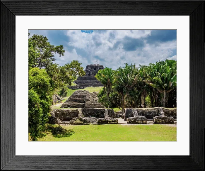 Framed Print : View towards El Castillo, Xunantunich Archaeological Site, Cayo District, Belize Framed Print : View towards El Castillo, Xunantunich Archaeological Site, Cayo District, Belize