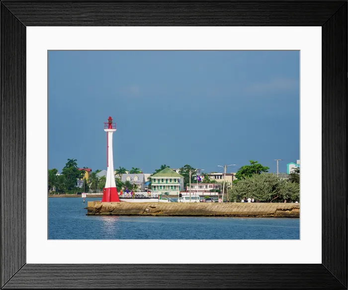 Framed Print : Baron Bliss Lighthouse, Belize City, Belize District, Belize Framed Print : Baron Bliss Lighthouse, Belize City, Belize District, Belize