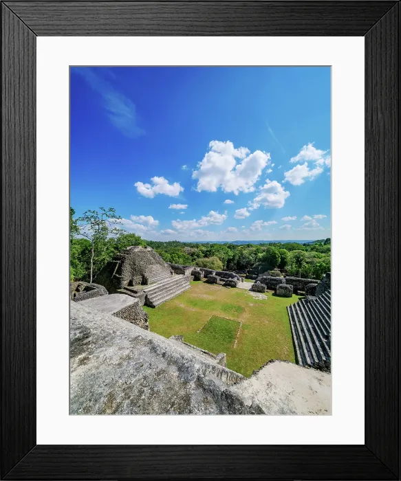 Framed Print : Temple at the top of Caana, Caracol Archaeological Site, Cayo District, Belize Framed Print : Temple at the top of Caana, Caracol Archaeological Site, Cayo District, Belize