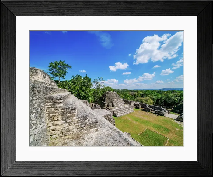 Framed Print : Temple at the top of Caana, Caracol Archaeological Site, Cayo District, Belize Framed Print : Temple at the top of Caana, Caracol Archaeological Site, Cayo District, Belize