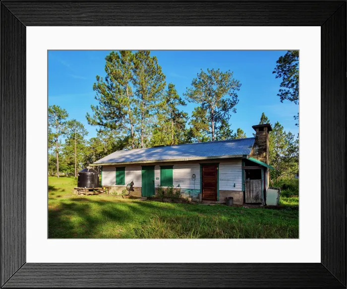 Framed Print : Douglas Da Silva Village, Mountain Pine Ridge Forest Reserve, Cayo District, Belize