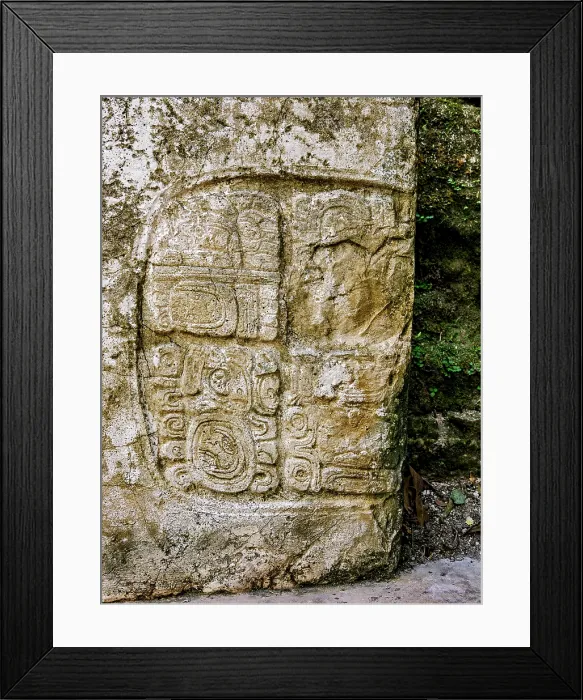 Framed Print : Mayan Ruins, detailed view, Xunantunich Archaeological Site, Cayo District, Belize Framed Print : Mayan Ruins, detailed view, Xunantunich Archaeological Site, Cayo District, Belize