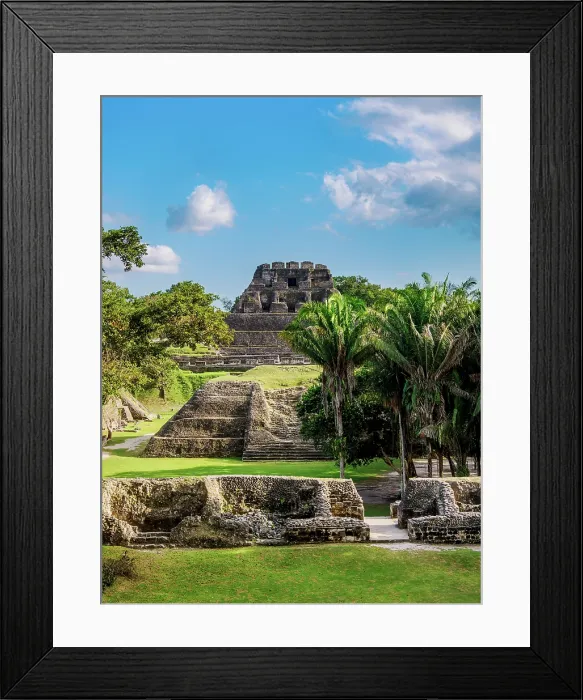 Framed Print : View towards El Castillo, Xunantunich Archaeological Site, Cayo District, Belize Framed Print : View towards El Castillo, Xunantunich Archaeological Site, Cayo District, Belize