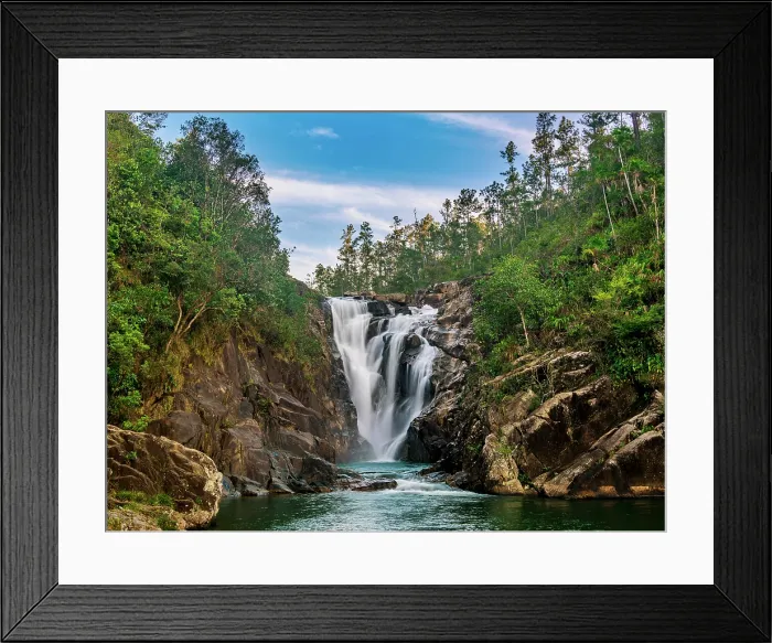 Framed Print : Big Rock Falls at the Privassion Creek, Mountain Pine Ridge Forest Reserve, Cayo District, Belize Framed Print : Big Rock Falls at the Privassion Creek, Mountain Pine Ridge Forest Reserve, Cayo District, Belize