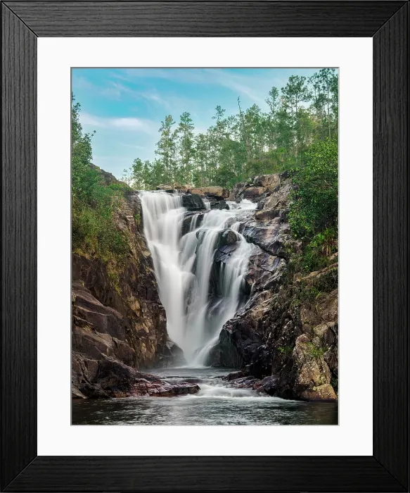Framed Print : Big Rock Falls at the Privassion Creek, Mountain Pine Ridge Forest Reserve, Cayo District, Belize Framed Print : Big Rock Falls at the Privassion Creek, Mountain Pine Ridge Forest Reserve, Cayo District, Belize