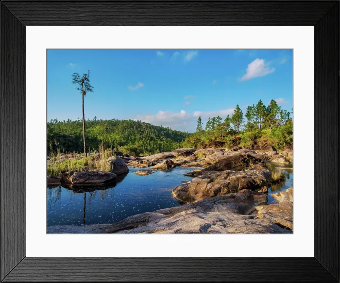 Framed Print : Natural swimming pools at Rio On Pools, Mountain Pine Ridge Forest Reserve, Cayo District, Belize Framed Print : Natural swimming pools at Rio On Pools, Mountain Pine Ridge Forest Reserve, Cayo District, Belize