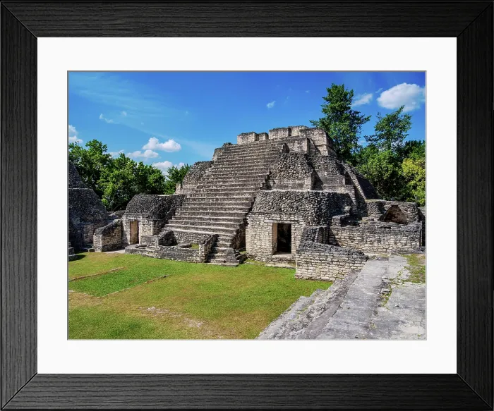 Framed Print : Temple at the top of Caana, Caracol Archaeological Site, Cayo District, Belize Framed Print : Temple at the top of Caana, Caracol Archaeological Site, Cayo District, Belize