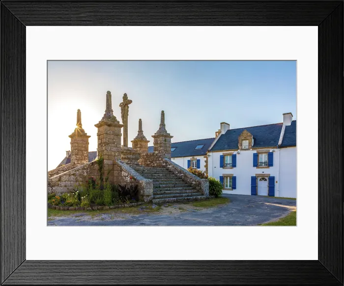 Framed Print : Calvary on the Ile de Saint-Cado, Morbihan, Brittany, France Framed Print : Calvary on the Ile de Saint-Cado, Morbihan, Brittany, France